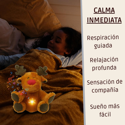 Reno de Peluche con Respiración